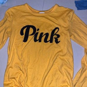 Victoria secret PINK long sleeve knit top.